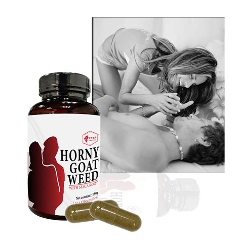 Energy Booster Supplement Capsules With Horny Goat Weed And Maca Root