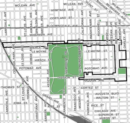 Humboldt Park Chicago Map - Brigid Theodora