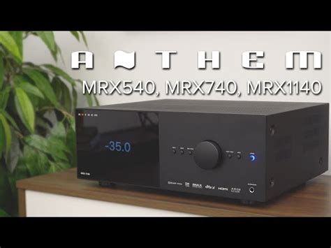 Anthem MRX 540 8K Multi Channel Receiver Audio Advice