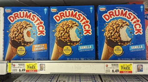 Pick Up Nestle Drumstick Cones Count Boxes For Just At Kroger