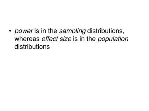 Ppt Power And Effect Size Powerpoint Presentation Free Download Id