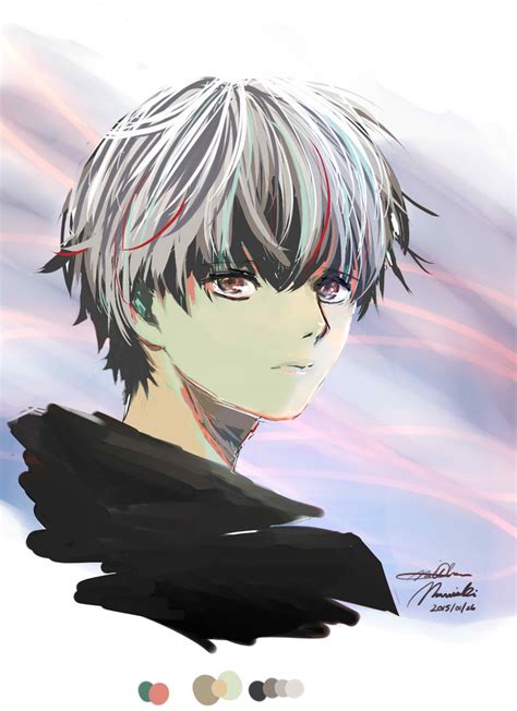 Kaneki Ken Color Test By Morrisuki On Deviantart