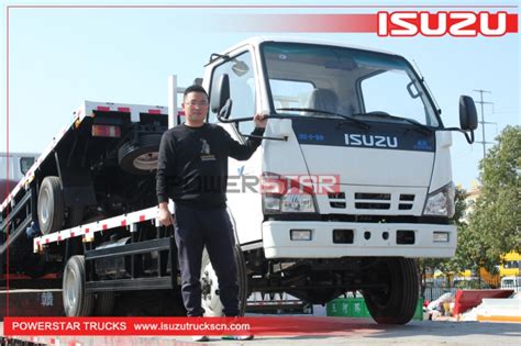 Hot Selling Isuzu Nkr P Wd Off Road Dropside Cargo Lorry Van Trucks