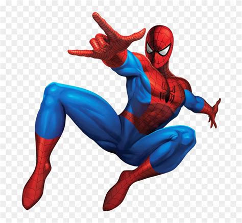 Spider Man Clip Art Marvel Super Heroes Full Size Png Clipart