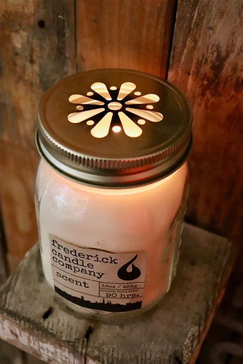 Oz Soy Mason Jar Candle Choose Your Scent Soy Candle Etsy