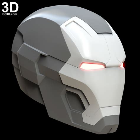 Iron Man Mark 42 Helmet Template