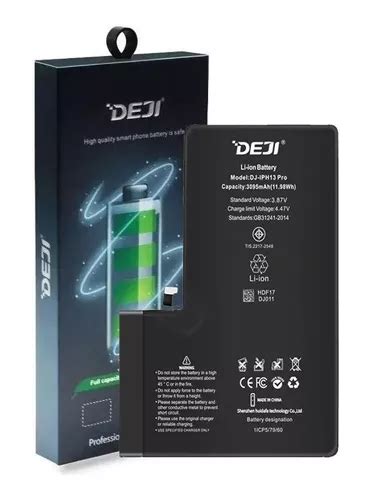 Bateria Litio Premium Para IPhone 13 Pro 3095 Mah Marca Deji Cuotas