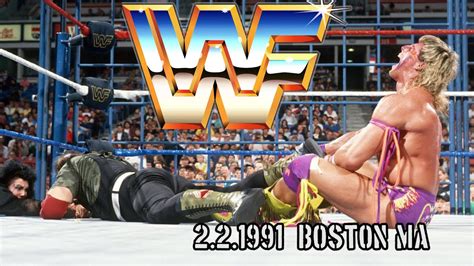 Wwf Boston Ma February Nd Results Ultimate Warrior Vs Sgt