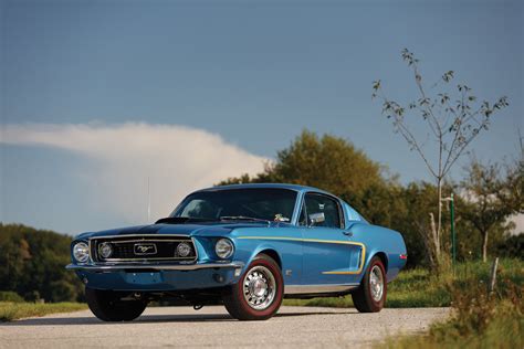 The Police Interceptor V8-Powered 1968 Ford Mustang 428 Cobra Jet