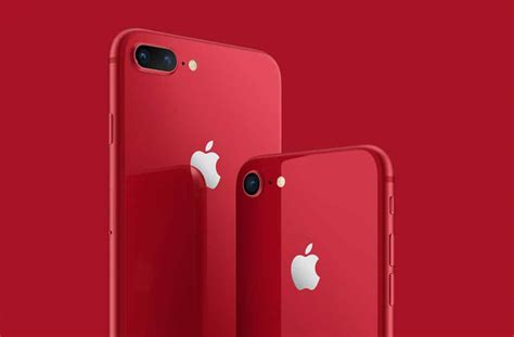 Apple Introduces Iphone 8 And Iphone 8 Plus In Red Colour