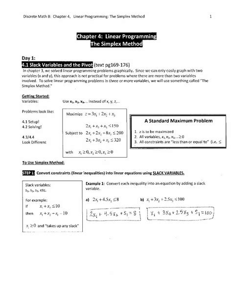 PDF Simplex Method Examples DOKUMEN TIPS