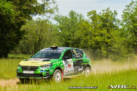 Decock Maxim Dupan Anton Opel Corsa Rally4 Rallye Castine Terre