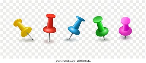 Color Pushpins Royalty Free Stock Svg Vector And Clip Art