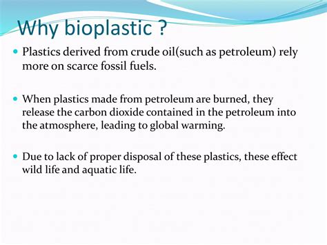 Bioplastic Ppt