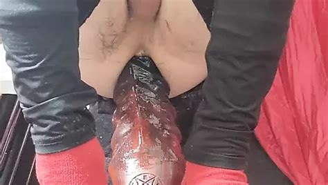 Zoll Dildo Meter Tief Im Arsch Anal Xhamster