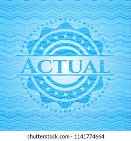 Actual Water Wave Concept Badge Stock Vector Royalty Free 1141774664