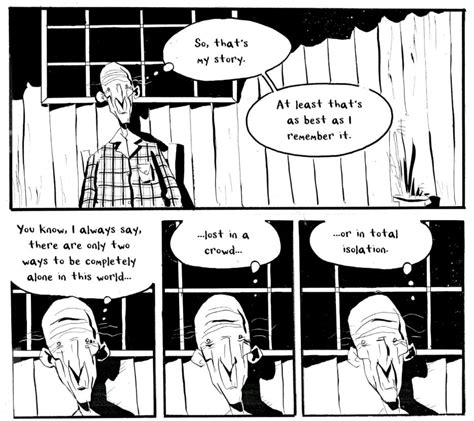 Pretty Much Sums Up What Loneliness Is R Graphicnovels