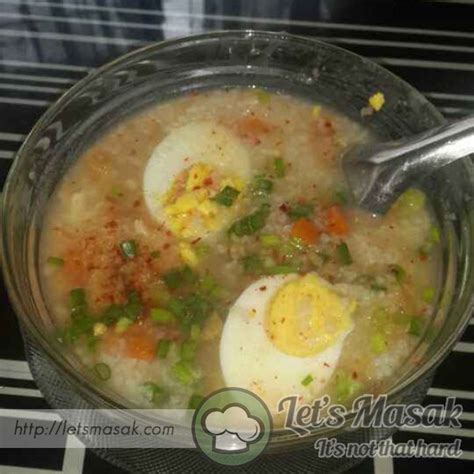 Bubur Nasi Ala2 Tomyam Recipe Letsmasak