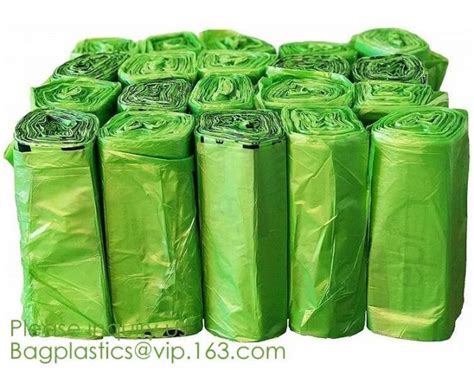 Plastic Biodegradable Rubbish Bags , Biodegradable Plastic Shopping Bags