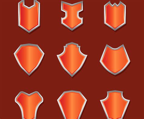 Shield Icon Set Collection