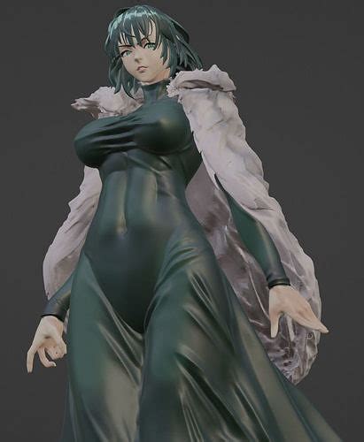 Fubuki One Punch Man 3D Print Model 3D Model 3D Printable CGTrader