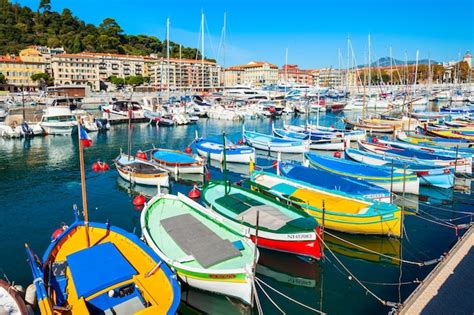 Premium Photo | Nice port with boats france