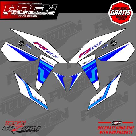 Jual Striping Vixion Advance Nva Custom Fz150 Simple Minimalis Shopee