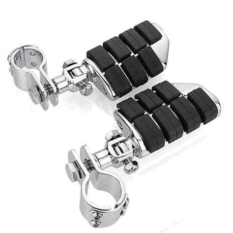 Universal Chrome Billet Dually Foot Rest Highway Pegs Mount