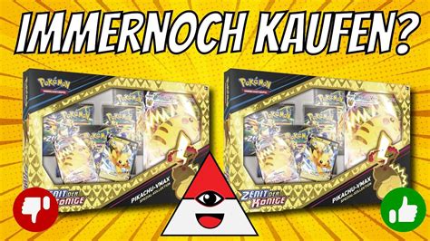 Pokemon Zenit Der K Nige Pikachu Vmax Kollektion Mit Pin Und Booster