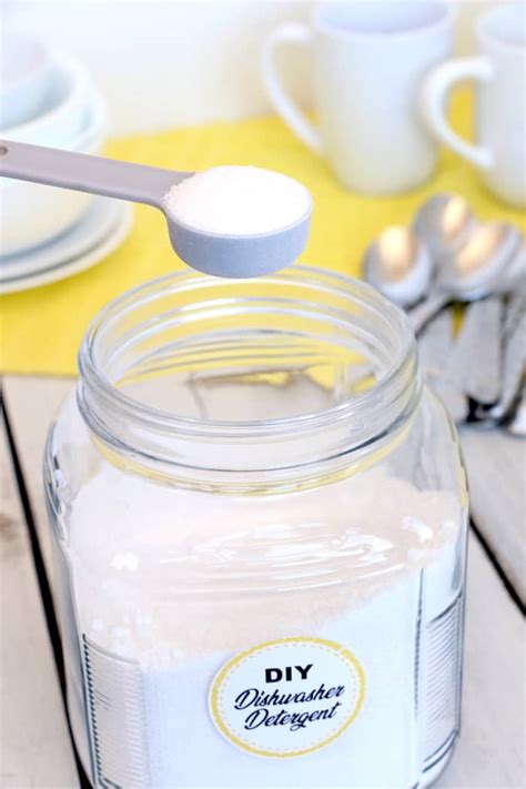 DIY Dishwasher Detergent - Inspirational Momma