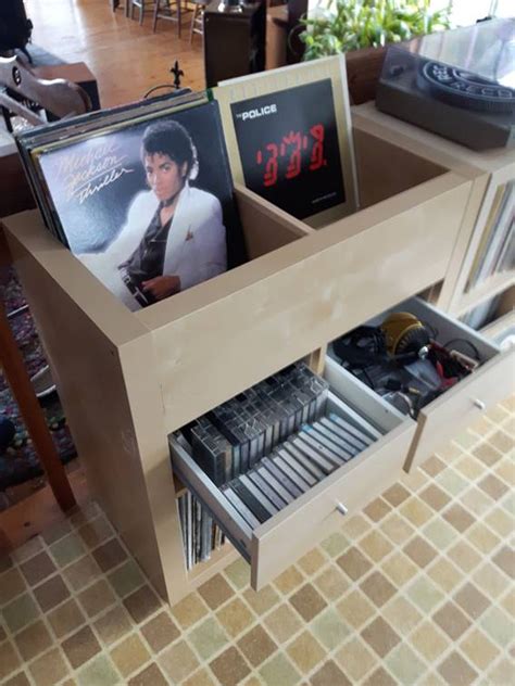 How To Hack A Store Like Vinyl Record Storage Cabinet Ikea Hackers