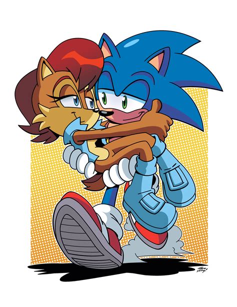 Sonic And Sally By Mobianmonster On Deviantart