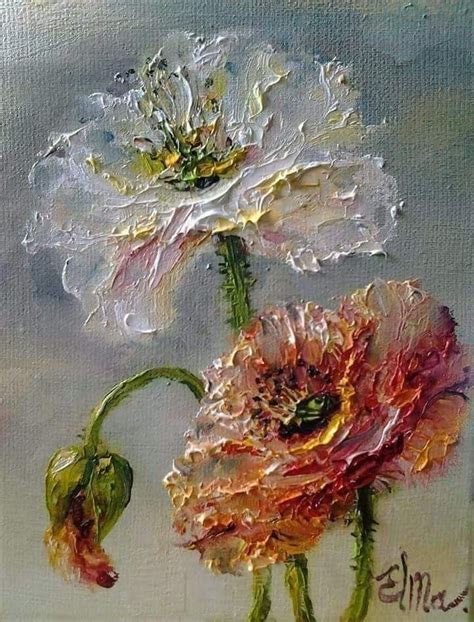 Pin By Sylvia Anita 1968 On SYLVIA Abstract Flower Painting