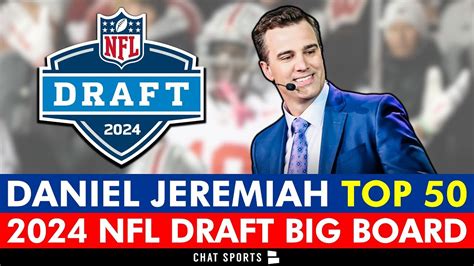 Daniel Jeremiahs Top Nfl Draft Big Board Ft Jayden Daniels