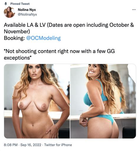 Nolina Nyx Page Porn Fan Community Forum