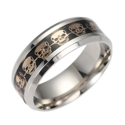 Aliexpress Buy High Quality Stainless Steel Punk Style Skull Ring