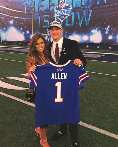 Nfl Qb Josh Allen And Brittany Williams Relationship Timeline Us Weekly