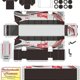 Jual Produk Pola Papercraft Bus Mpm Termurah Dan Terlengkap September