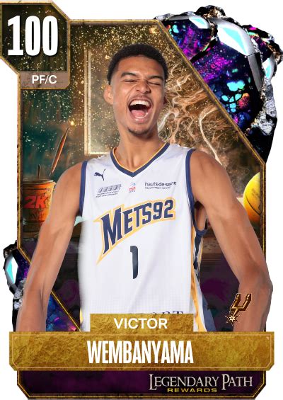 NBA 2K24 2KDB Custom Card Victor Wembanyama