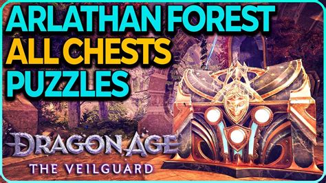 Arlathan Forest All Chests Puzzles Dragon Age Veilguard YouTube