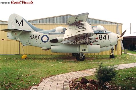 Aerial Visuals Airframe Dossier Fairey Gannet AS 1 S N XG789 RAN