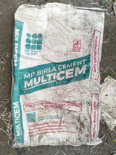 30 Kg Polypropylene Printed Empty Cement Bags at 2 70 piece खल