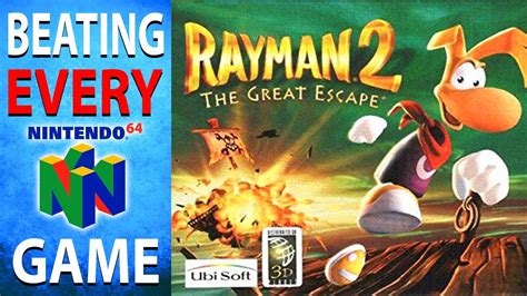 Beating Every N Game Rayman The Great Escape Youtube