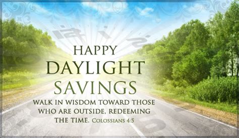 Walk In Wisdom Daylight Saving Ends Holidays Ecard Free Christian