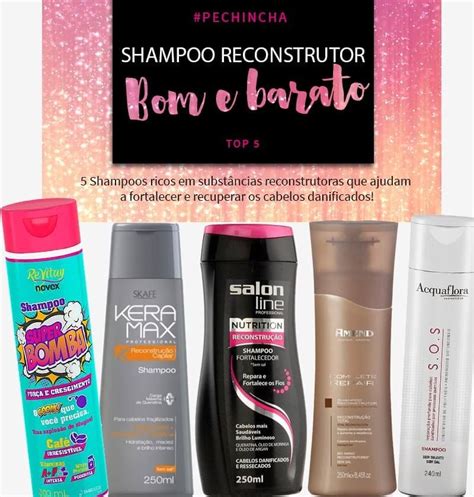 Shampoo Reconstrutor Bom E Barato Top Juro Valendo Produtos De