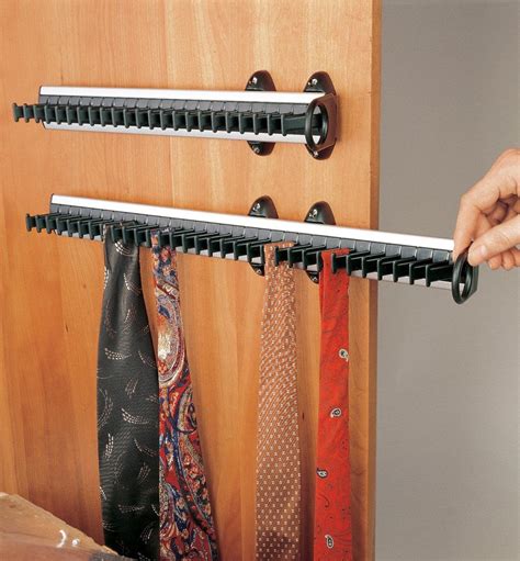 Tie Hanger Rack Organizer Rotating Belt Holder Closet Hook 50 Off