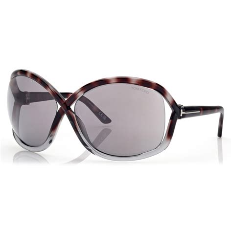 Tom Ford Bettina Sunglasses Butterfly Sunglasses Gradient Havana Sunglasses Tom Ford