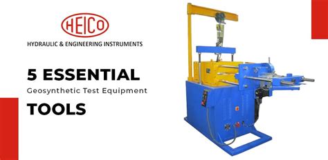 Geosynthetic Testing Equipment Ensure Quality Performance