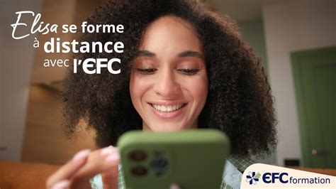 Elisa se forme à distance avec EFCformation YouTube