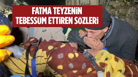 Hatayda 42 saat sonra enkazdan kurtarılan Fatma teyzenin mutluluğu